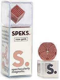 Speks Lux 512 pc Series Magnetic Fidget Desk Toy (Must Be 18 to Purchase) : Rose Gold