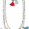 Great Pretenders Tassle Necklace and Bracelet Set