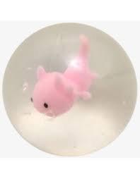 Toysmith Axolotl Squeeze Fidget Squish Ball