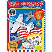 TS Shure Air Force One Foam Airplanes and Magnetic Playset