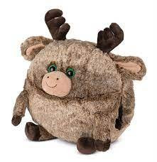 Cozy Noxxiez Hand Warmers Reindeer Plush Pillow Toy