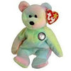 Ty Beanie Baby Original Birthday Bear Plush Toy