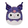 Squishmallow 8" Sanrio Plaid Kuromi