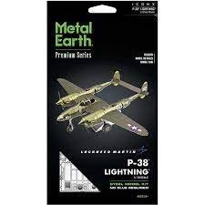 Metal Earth P-38 Lightning
