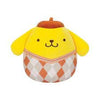 Squishmallow 8" Sanrio Plaid Pompompurin