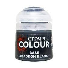 Citadel Color Base Abaddon Black