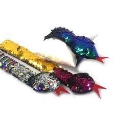 Sequin Snake Slap Bracelet (colors vary)