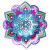 Spinfinity Mandala Lotus - Mini Wind Spinner and Twister