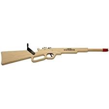Magnum Winchester Rubberband Rifle  (Blue)