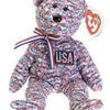 Ty Beanie Baby Original 2000 USA Bear Plush Toy