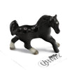 Little Critterz "Star" Black Horse LC141