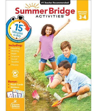 Carson Dellosa Education - Summer Bridge Activities®, Grades 3 - 4