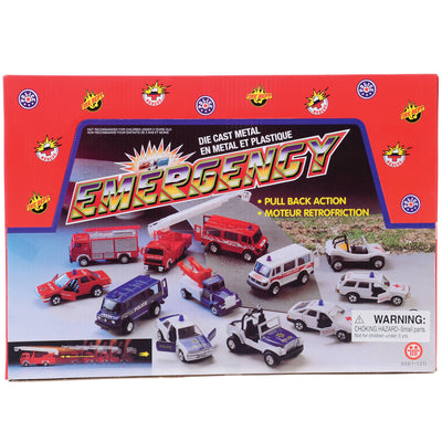 US Toy Company - Emergency Team Vehicles