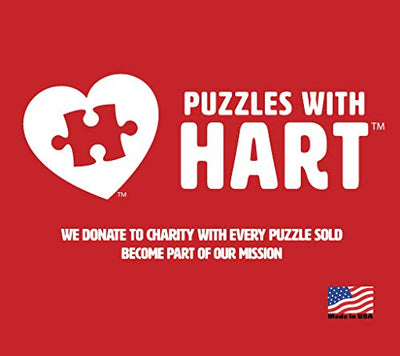 Puzzles with Hart  "Game Night" by Kate Ward Thacker/Bradley Bowen 500 Pieces