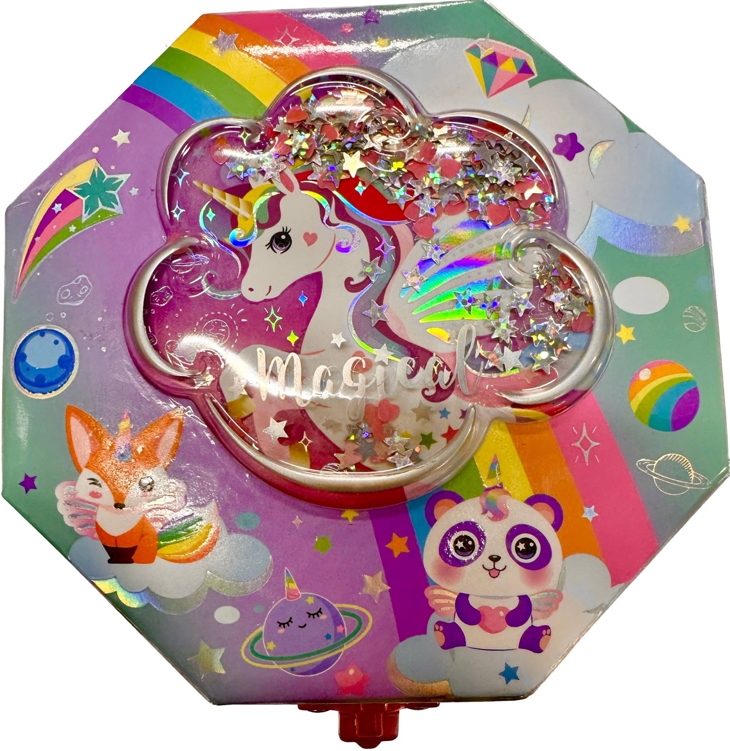 Hot Focus, Inc. - Musical Jewelry Box with Figurine, Glow in the Dark