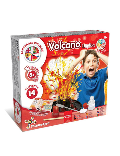 Science4You Volcano Eruption Science Kit