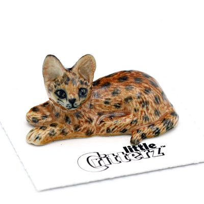 Little Critterz "Pounce" African Serval