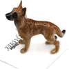 Little Critterz Dog - Belgian Sheppard King TUT - Miniature Porcelain Figurine