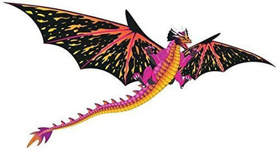 Wind n Sun Fantasy Fliers 64" Deluxe Nylon Dragon Kite