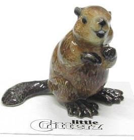 Little Critterz "Paddle" Beaver