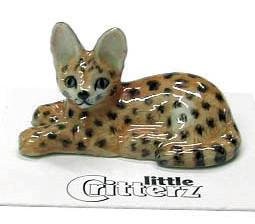 Little Critterz "Pounce" African Serval