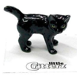 Little Critterz "Onyx" Black Kitten