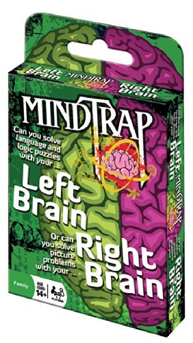 Outset Media MindTrap Brain Camp Card Game