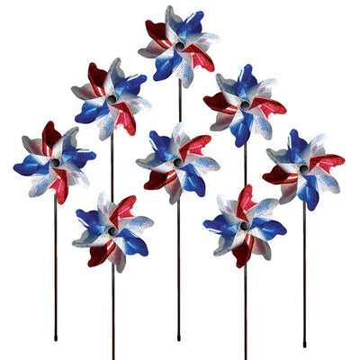 In the Breeze Red, White, and Blue Pinwheel