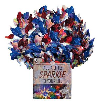 In The Breeze Mylar Patriotic Pinwheel