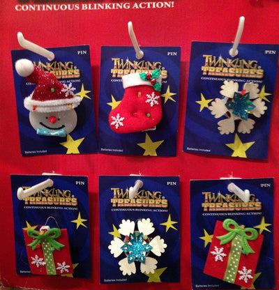 Twibkling Treasure Christmas Pins