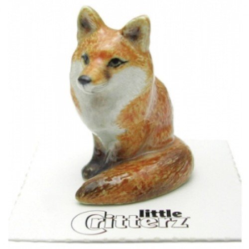 Little Critterz "Brush" Red Fox Sitting