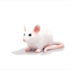 Mojo White Mouse Toy Figurine