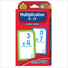 School Zone Multiplication 0-12 Flash Cards