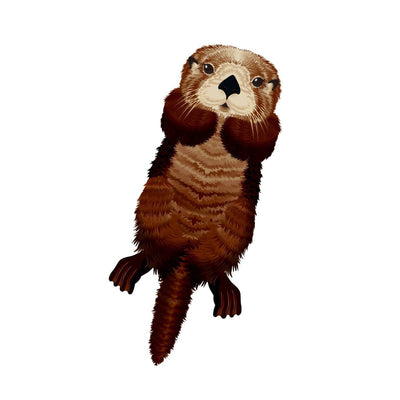 WindnSun SeaLife Otter Nylon Kite-50 Inches Tall