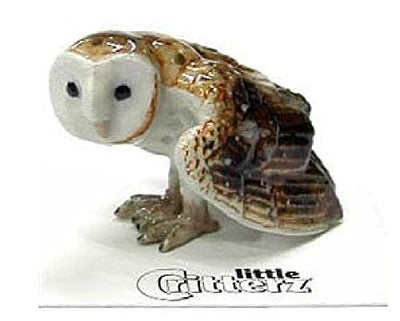 Little Critterz "Paleface" Barn Owl