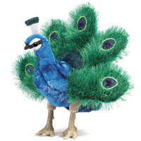 Folkmanis Peacock Hand Puppet