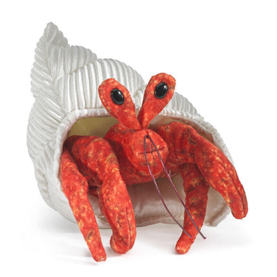 Folkmanis Hermit Crab Finger Puppet