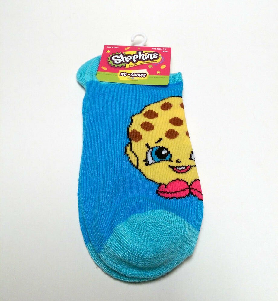 Shopkins No Show Socks