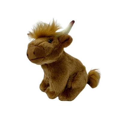 Living Nature Highland Cow Small 6" Plush Toy