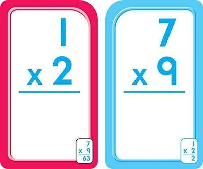 School Zone Multiplication 0-12 Flash Cards