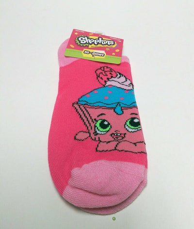 Shopkins No Show Socks