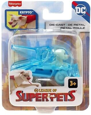 Fisher Price DC League of Superpets Diecast Spaceship Krypto