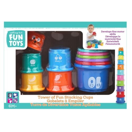 Tower of Fun Stacking Cups