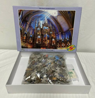 Puzzlelife Montreal Notre Dame 500 Piece Jigsaw Puzzle