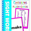 Creative Teaching Sight Words Flashcards