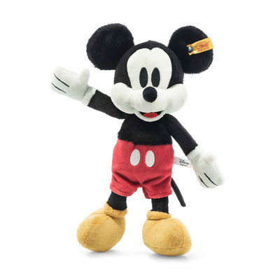 Steiff Disney Soft Cuddly Friends Mickey Mouse 12", Premium Stuffed Animal