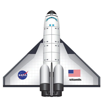 WindnSun Flightzone Space Shuttle Endeavour Ripstop Nylon Kite