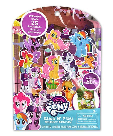 My Little Pony Stick n' Play Sticker Activity 25 count