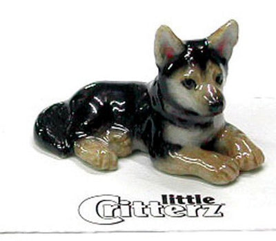 Little Critterz "Tracker" German Shepard Figurine