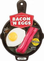 Bacon 'N Eggs, Squishy and Fun Stretchy Food Toy